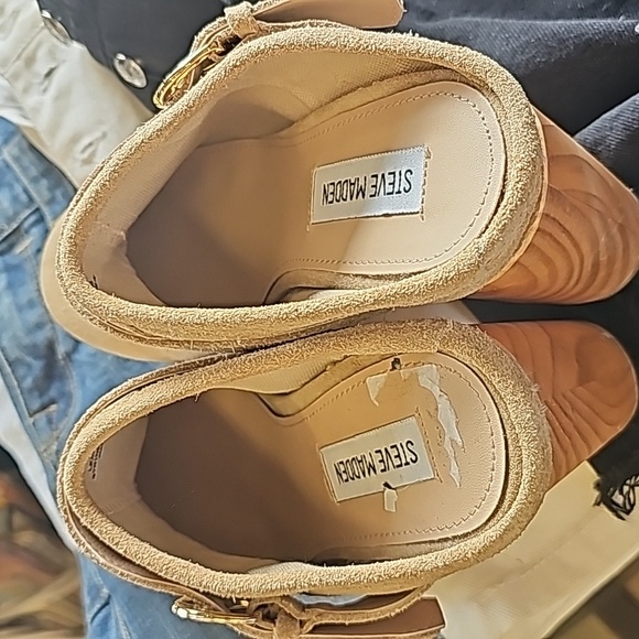 Suede, mules, clogs, shoes, vintage, y2k, casual, school, streetwear,  clean - Picture 4 of 12